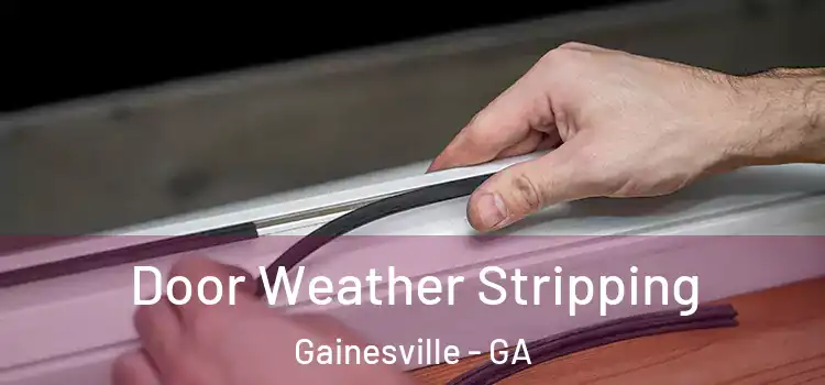Door Weather Stripping Gainesville - GA