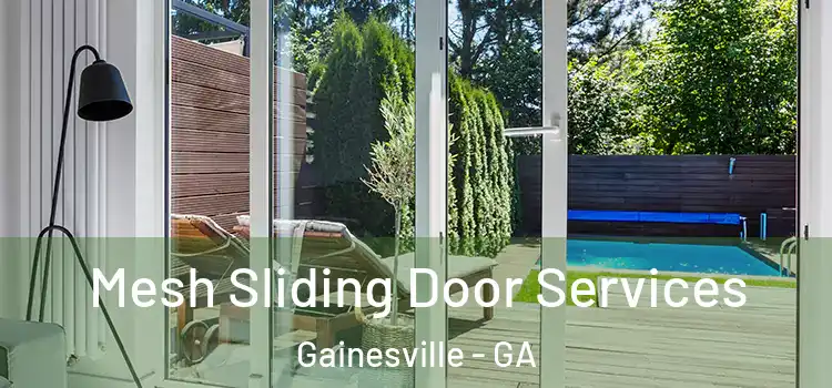 Mesh Sliding Door Services Gainesville - GA